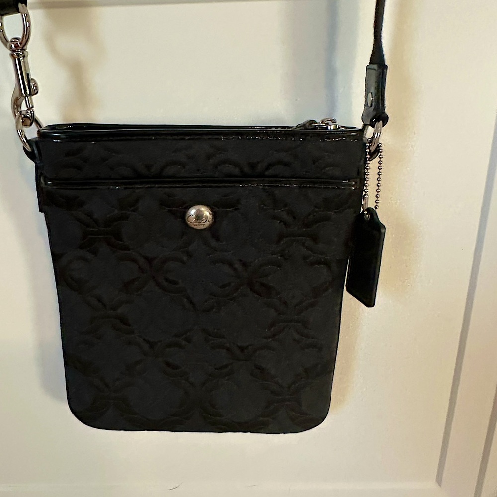 Coach Black Quilted Small Crossbody